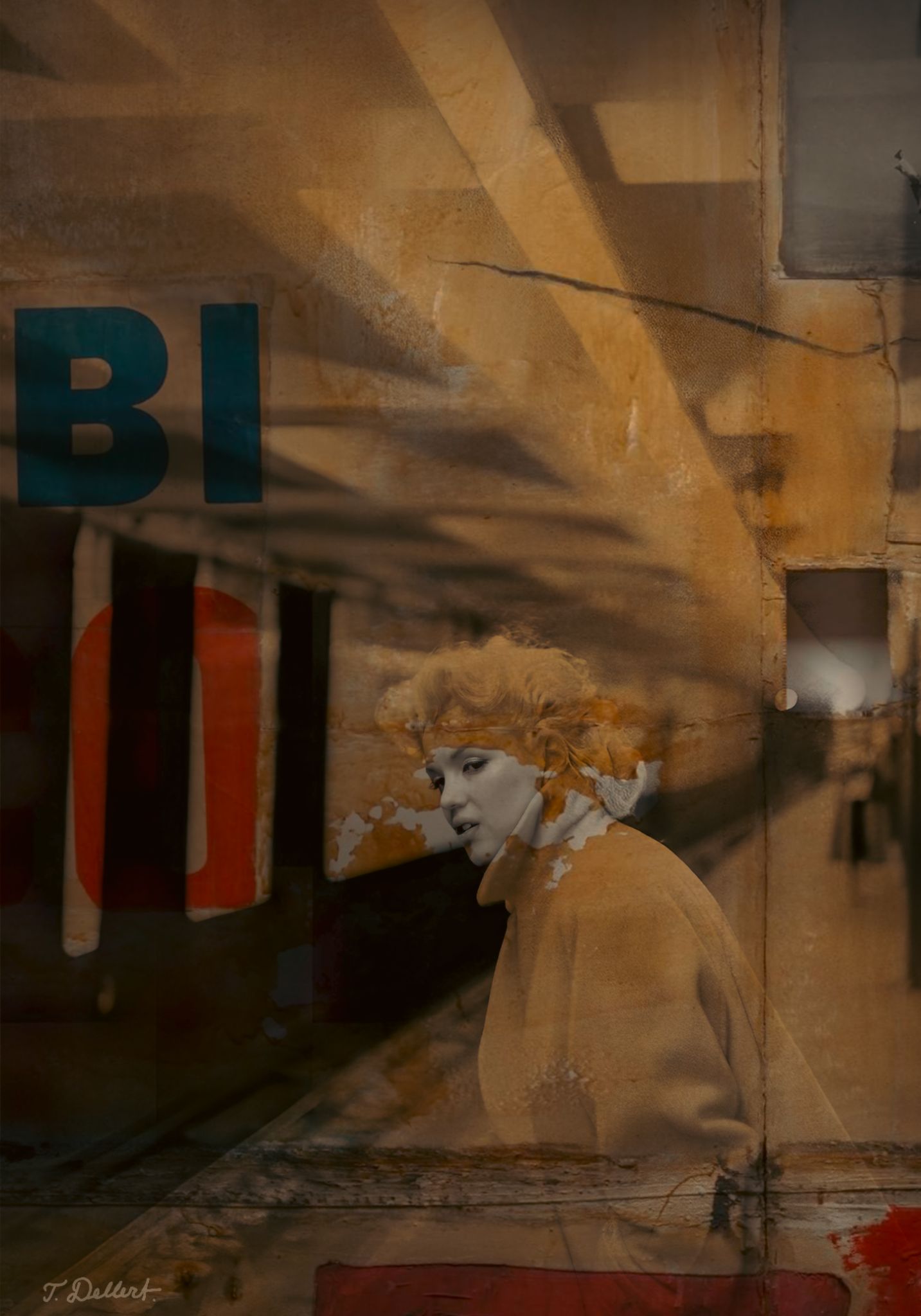 Marilyn in the Manhattan Subway